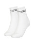 CALVIN KLEIN Къси чорапи с лого - 2 чифта - Pepit.bg