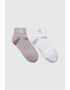 CALVIN KLEIN Къси чорапи с лого - 2 чифта - Pepit.bg