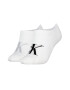 CALVIN KLEIN Къси чорапи с монограм - 2 чифта - Pepit.bg