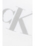CALVIN KLEIN Къси чорапи с монограм - 2 чифта - Pepit.bg
