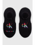 CALVIN KLEIN Къси чорапи с монограм - 2 чифта - Pepit.bg