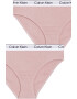 CALVIN KLEIN Рипсени бикини - 2 чифта - Pepit.bg