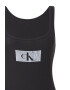 CALVIN KLEIN Рипсено боди с лого - Pepit.bg
