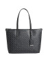 CALVIN KLEIN Шопинг чанта с шарка с монограми - Pepit.bg