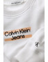 CALVIN KLEIN Суитшърт с памук и лого - Pepit.bg