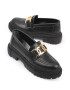 Capone Outfitters Мокасини Loafers 810077871 Екологична кожа Черен мат - Pepit.bg