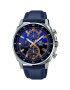 Casio Часовник Edifice с кожена каишка - Pepit.bg