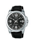 Casio Часовник с кожена каишка - Pepit.bg
