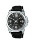 Casio Часовник с кожена каишка - Pepit.bg