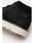 Clarks Боти Barnes от велур и текстил - Pepit.bg