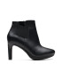 Clarks Кожени боти Ambyr с текстил - Pepit.bg