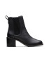 Clarks Кожени боти Chamberly Chelsea - Черен - Pepit.bg