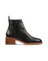 Clarks Кожени боти Cologne с цип - Pepit.bg
