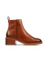 Clarks Кожени боти Cologne с цип - Pepit.bg