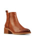 Clarks Кожени боти Cologne с цип - Pepit.bg
