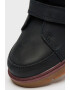 Clarks Кожени боти Lorcam - Ултрамарин синьо - Pepit.bg