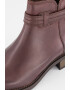 Clarks Кожени боти Maye-Ease с цип - Pepit.bg