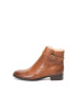 Clarks Кожени боти Netley Olivia с перфорации - Pepit.bg