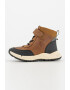 Clarks Кожени боти с лого - Pepit.bg