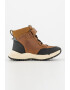 Clarks Кожени боти с лого - Pepit.bg