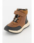 Clarks Кожени боти с лого - Pepit.bg