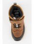 Clarks Кожени боти с лого - Pepit.bg