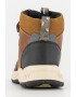 Clarks Кожени боти с лого - Pepit.bg