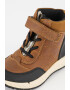 Clarks Кожени боти с лого - Pepit.bg