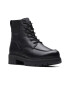 Clarks Кожени боти с текстил - Pepit.bg