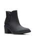 Clarks Кожени боти Scene с цип - Pepit.bg