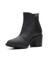 Clarks Кожени боти Scene с цип - Pepit.bg