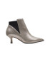 Clarks Кожени боти Violet с текстил - Pepit.bg