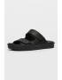 Clarks Кожени чехли Litton с велкро - Pepit.bg