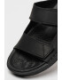 Clarks Кожени чехли Litton с велкро - Pepit.bg