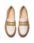Clarks Кожени мокасини - Бял/Бежов - Pepit.bg