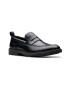 Clarks Кожени мокасини Aldwin Step - Черен - Pepit.bg