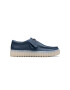 Clarks Кожени мокасини с лого - Pepit.bg