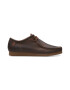 Clarks Велурени мокасини Shacre - Тъмнокафяв - Pepit.bg