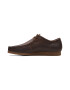 Clarks Велурени мокасини Shacre - Тъмнокафяв - Pepit.bg