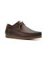 Clarks Велурени мокасини Shacre - Тъмнокафяв - Pepit.bg