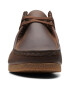 Clarks Велурени мокасини Shacre - Тъмнокафяв - Pepit.bg
