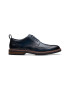 Clarks Кожени обувки Aldwin Limit тип Brogue - Тъмносин - Pepit.bg