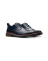 Clarks Кожени обувки Aldwin Limit тип Brogue - Тъмносин - Pepit.bg