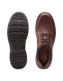 Clarks Кожени обувки Bradley с текстил - Pepit.bg