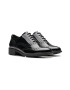 Clarks Кожени обувки Brogue - Избеляло черно - Pepit.bg
