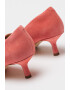 Clarks Кожени обувки Violette55 с остър връх - Pepit.bg