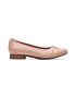 Clarks Кожени пантофки Un Blush Wish - Pepit.bg