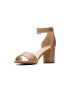 Clarks Кожени сандали Deva Mae с масивен ток - Pepit.bg