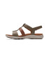 Clarks Кожени сандали с велкро - Pepit.bg