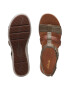 Clarks Кожени сандали с велкро - Pepit.bg